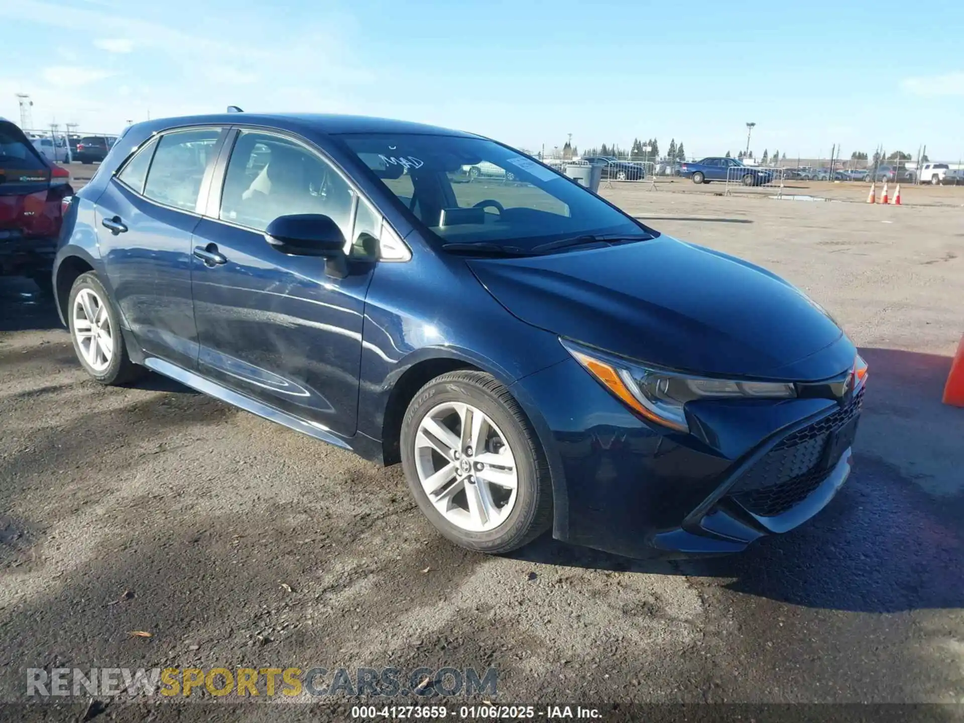 1 Photograph of a damaged car JTND4MBE6M3134792 TOYOTA COROLLA 2021