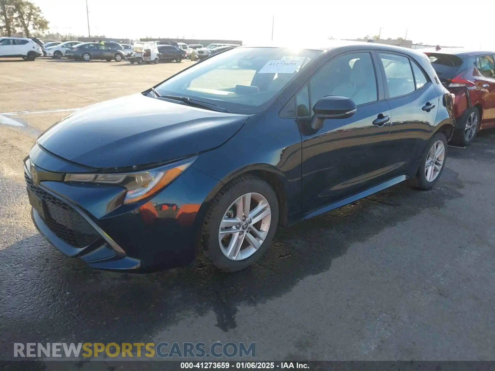2 Photograph of a damaged car JTND4MBE6M3134792 TOYOTA COROLLA 2021