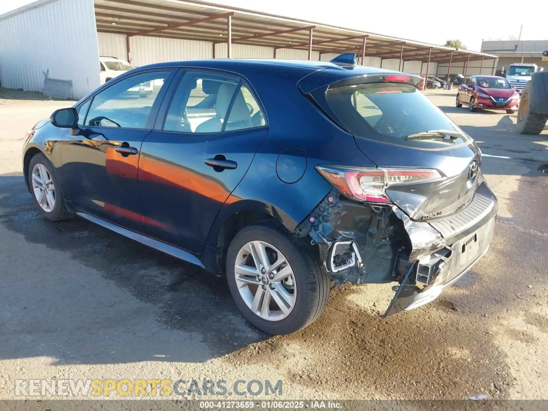 3 Photograph of a damaged car JTND4MBE6M3134792 TOYOTA COROLLA 2021