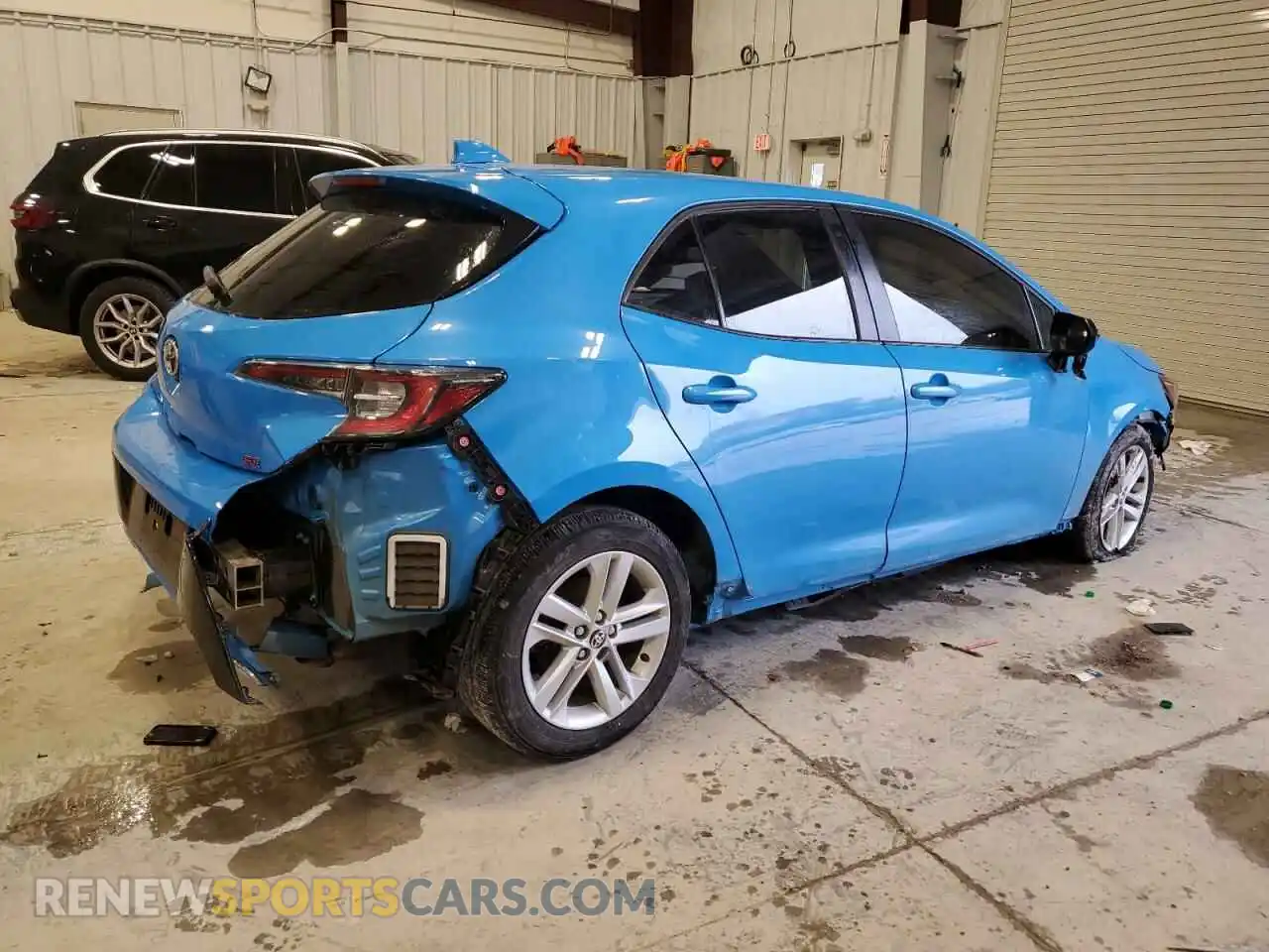 3 Photograph of a damaged car JTND4MBE7M3109593 TOYOTA COROLLA 2021