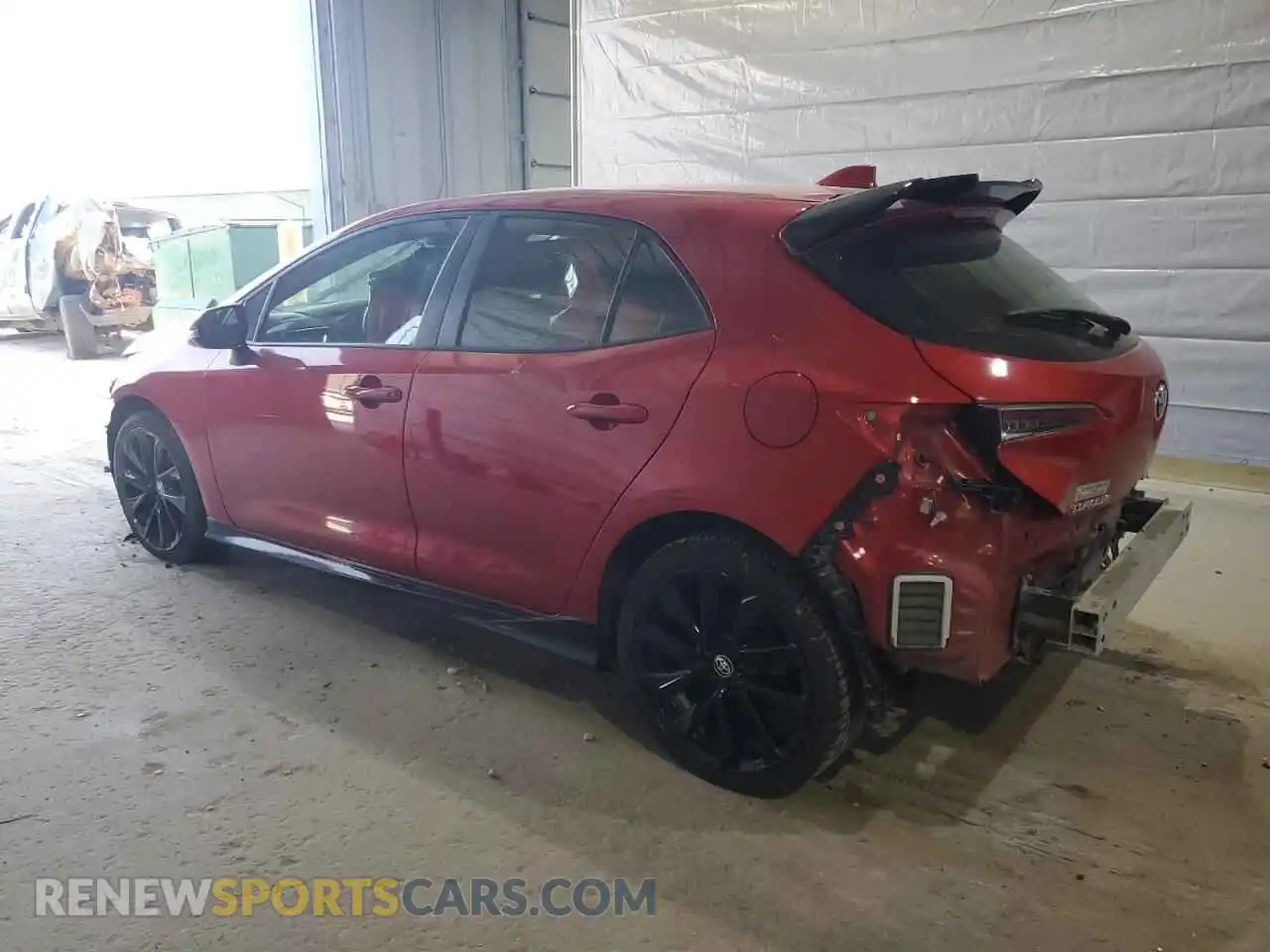 2 Photograph of a damaged car JTND4MBE7M3110565 TOYOTA COROLLA 2021