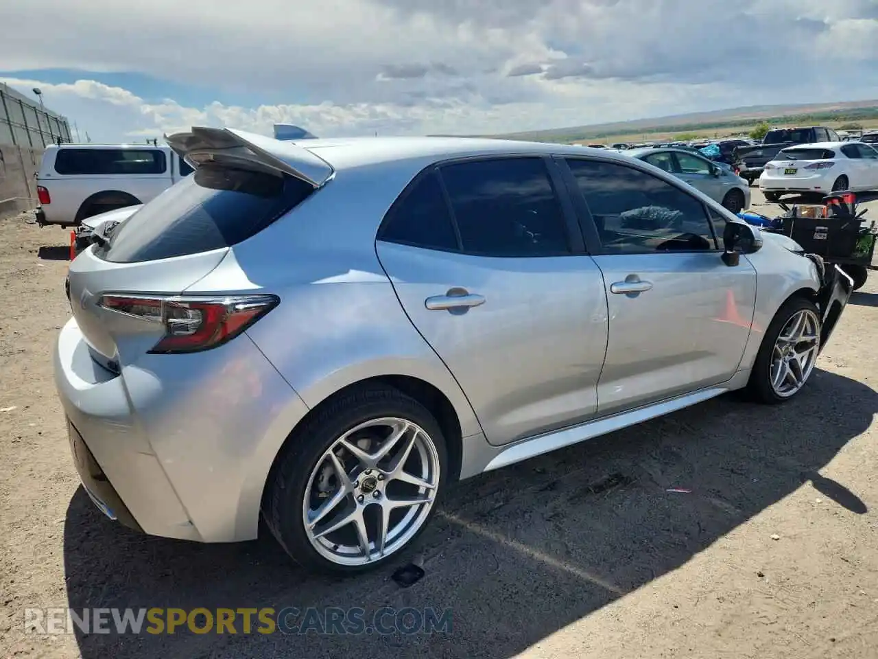 3 Photograph of a damaged car JTND4MBE7M3111117 TOYOTA COROLLA 2021