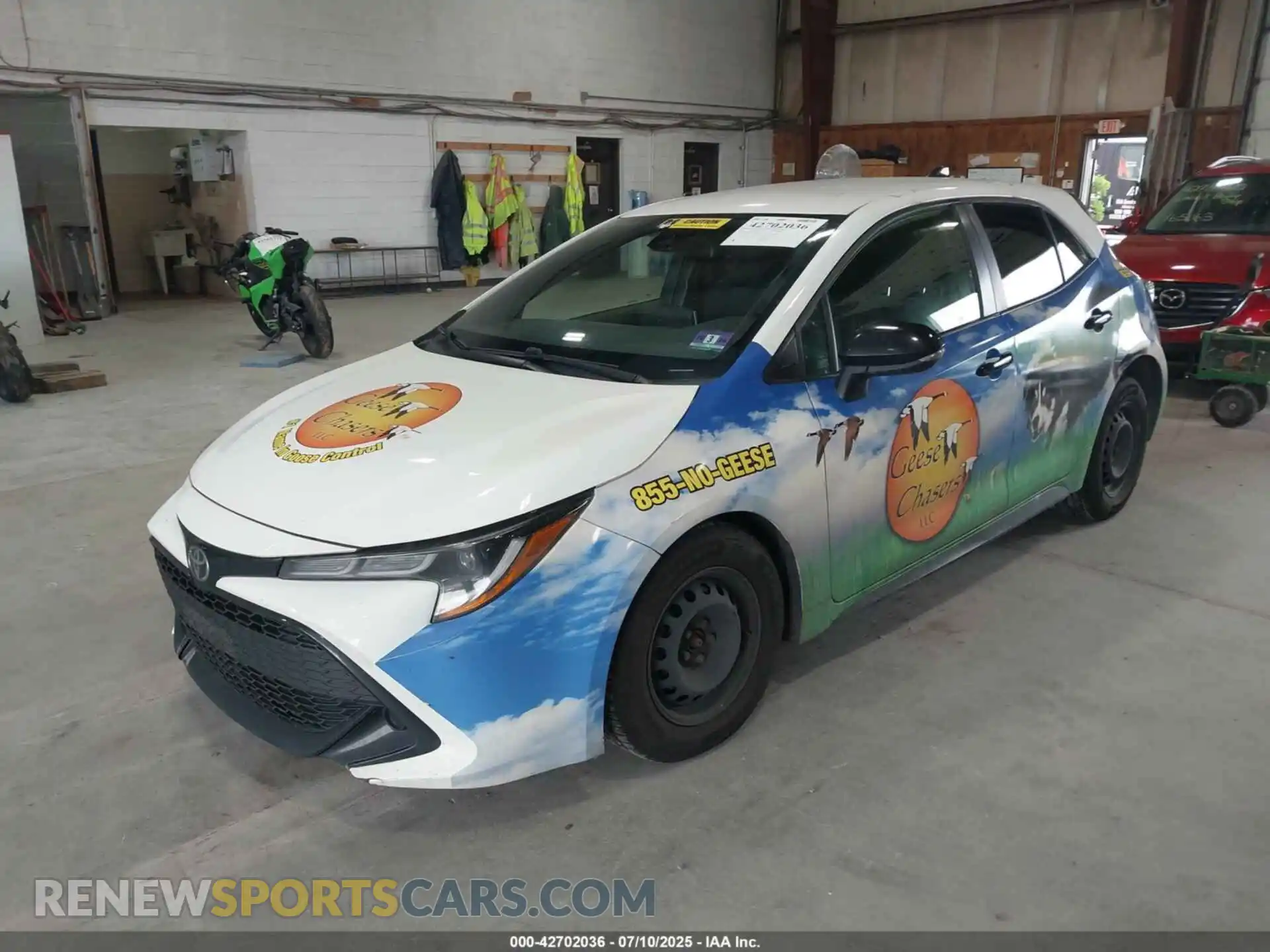 2 Photograph of a damaged car JTND4MBE7M3112588 TOYOTA COROLLA 2021