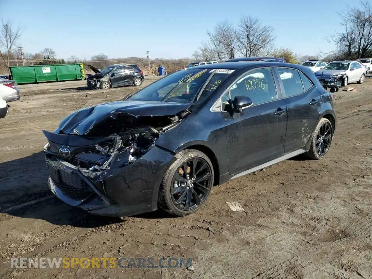 1 Photograph of a damaged car JTND4MBE7M3126166 TOYOTA COROLLA 2021