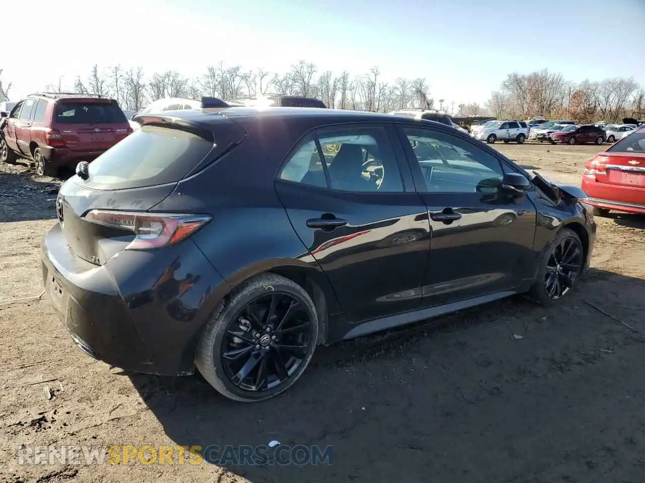 3 Photograph of a damaged car JTND4MBE7M3126166 TOYOTA COROLLA 2021