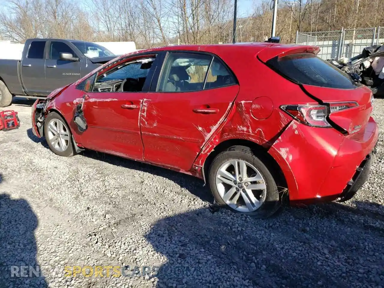 2 Photograph of a damaged car JTND4MBE7M3135501 TOYOTA COROLLA 2021