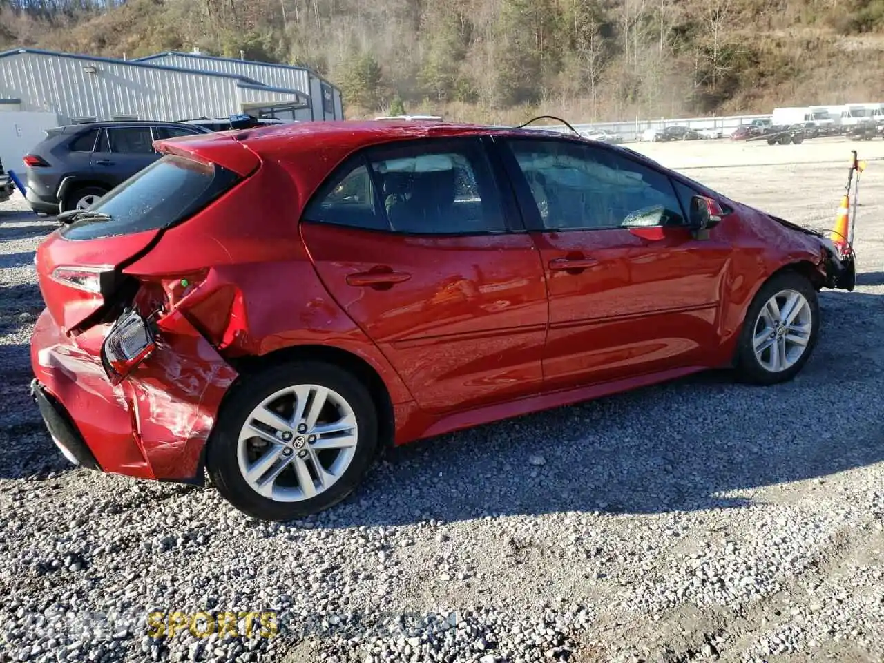 3 Photograph of a damaged car JTND4MBE7M3135501 TOYOTA COROLLA 2021