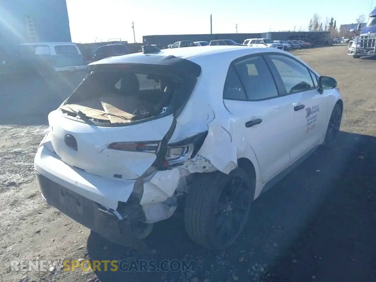 3 Photograph of a damaged car JTND4MBE7M3141993 TOYOTA COROLLA 2021