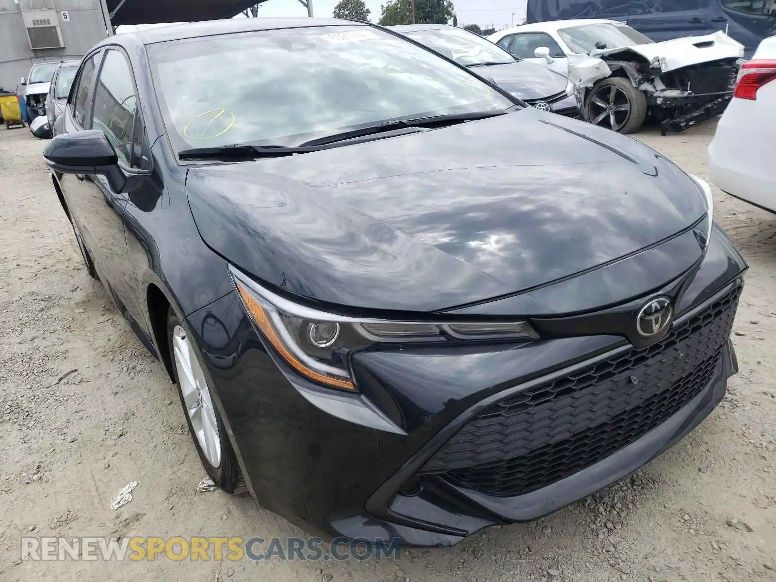 1 Photograph of a damaged car JTND4MBE8M3107612 TOYOTA COROLLA 2021
