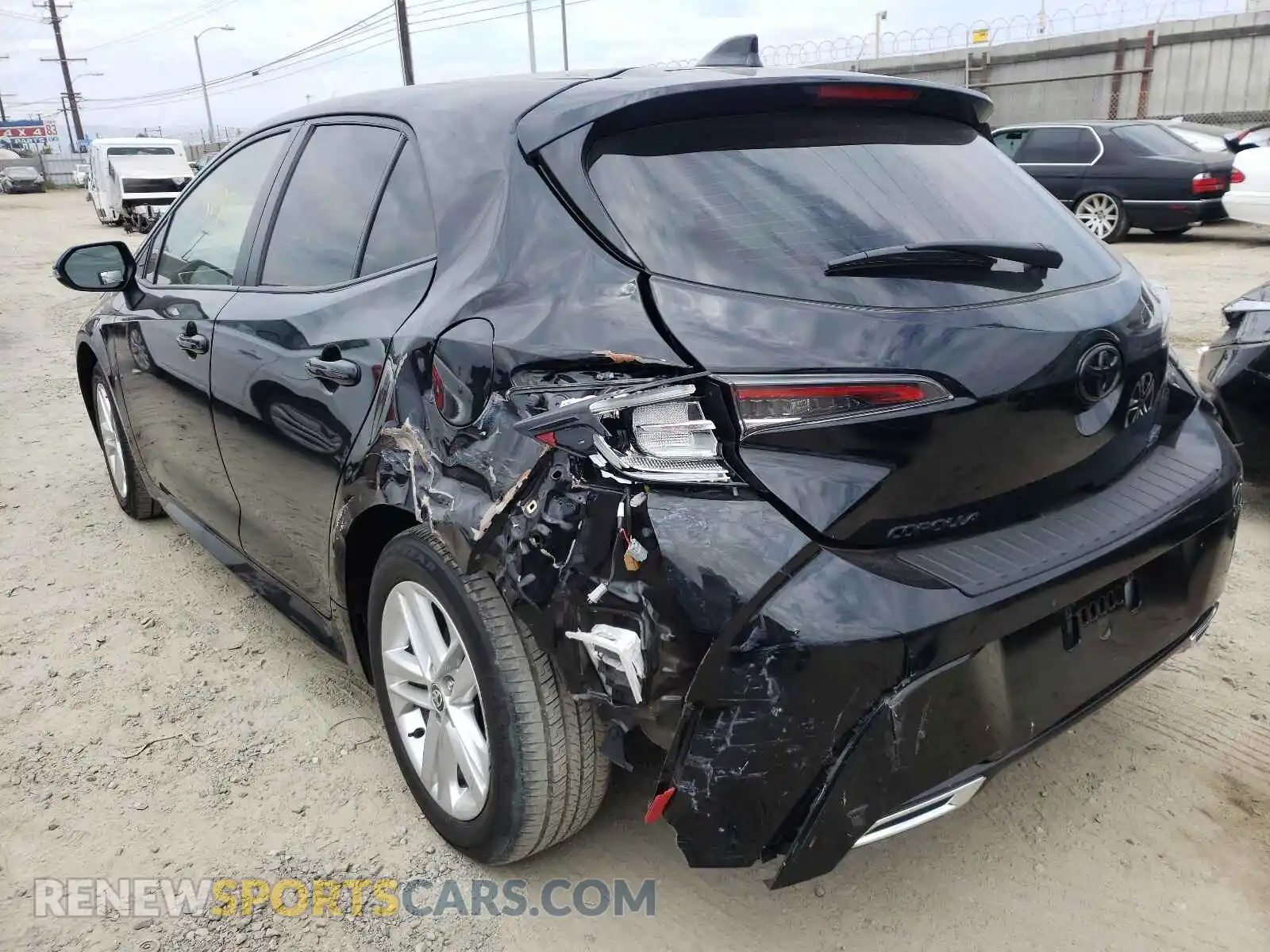 3 Photograph of a damaged car JTND4MBE8M3107612 TOYOTA COROLLA 2021