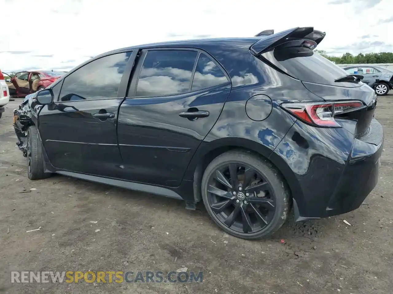 2 Photograph of a damaged car JTND4MBE8M3110672 TOYOTA COROLLA 2021