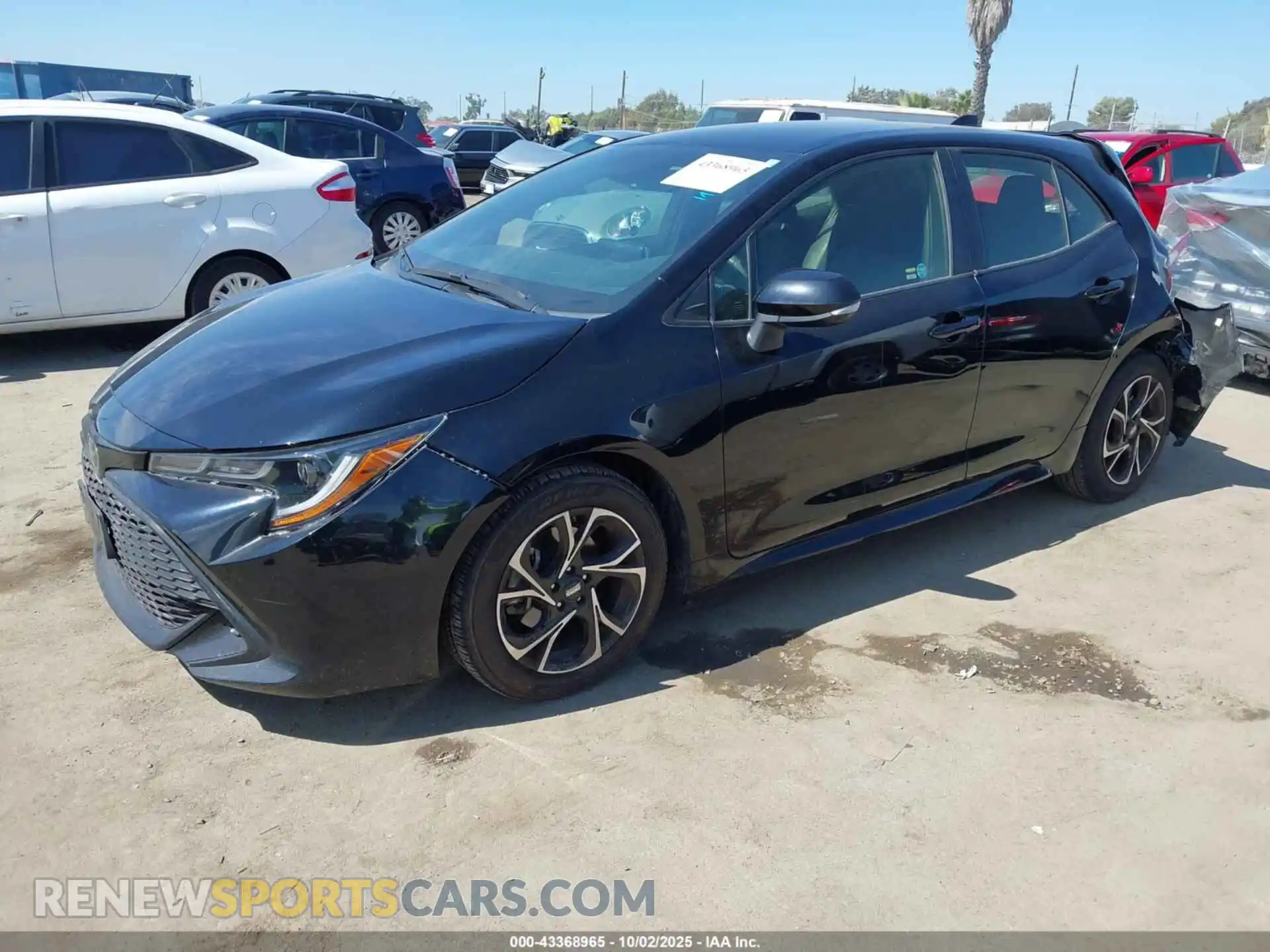 2 Photograph of a damaged car JTND4MBE8M3119548 TOYOTA COROLLA 2021