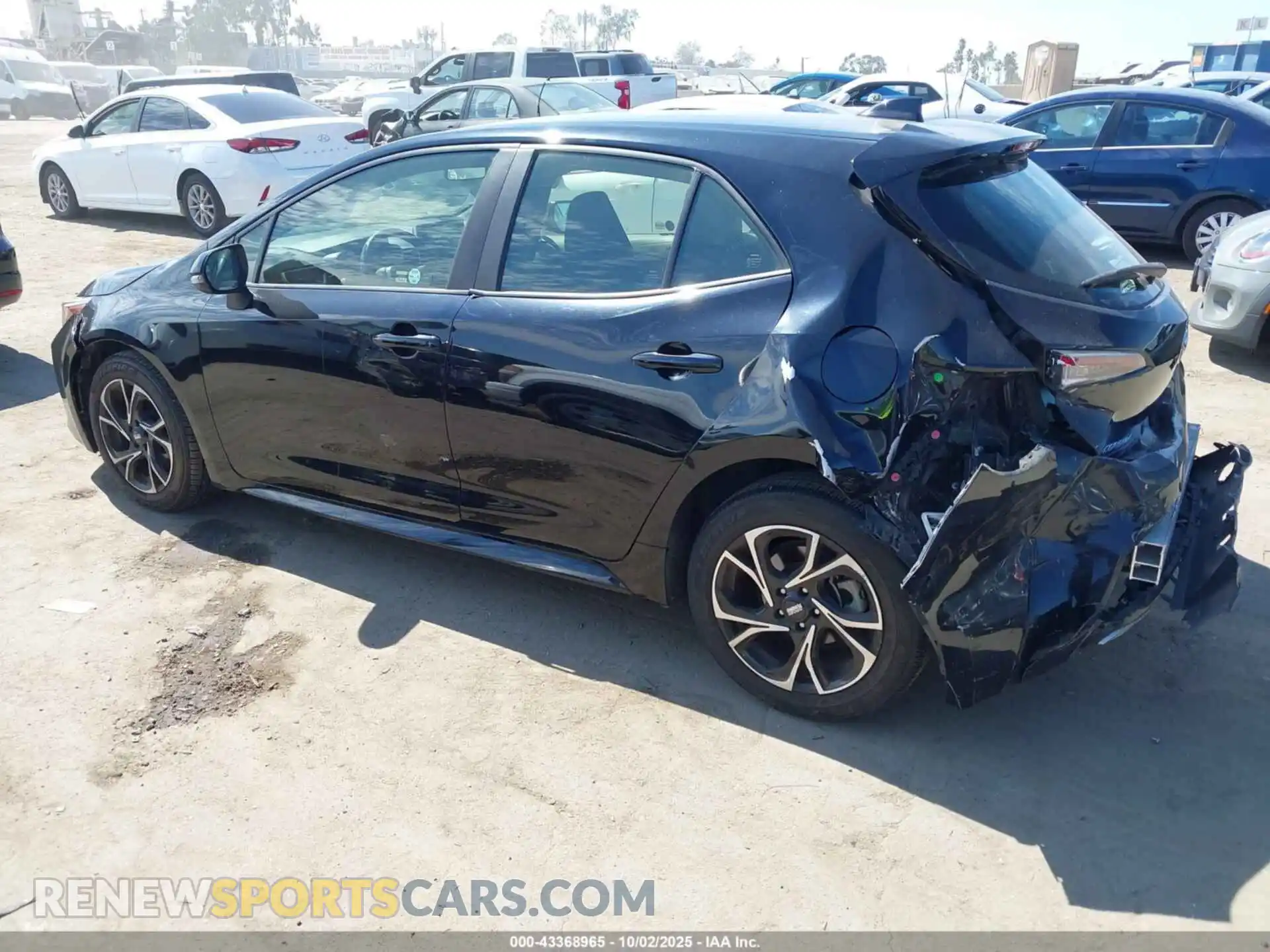 3 Photograph of a damaged car JTND4MBE8M3119548 TOYOTA COROLLA 2021