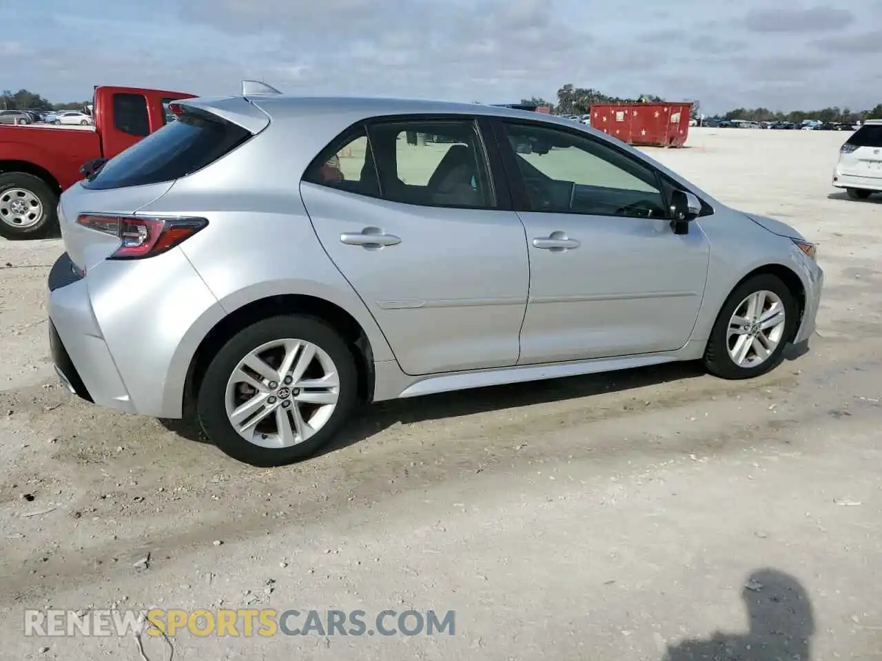 3 Photograph of a damaged car JTND4MBE8M3122689 TOYOTA COROLLA 2021