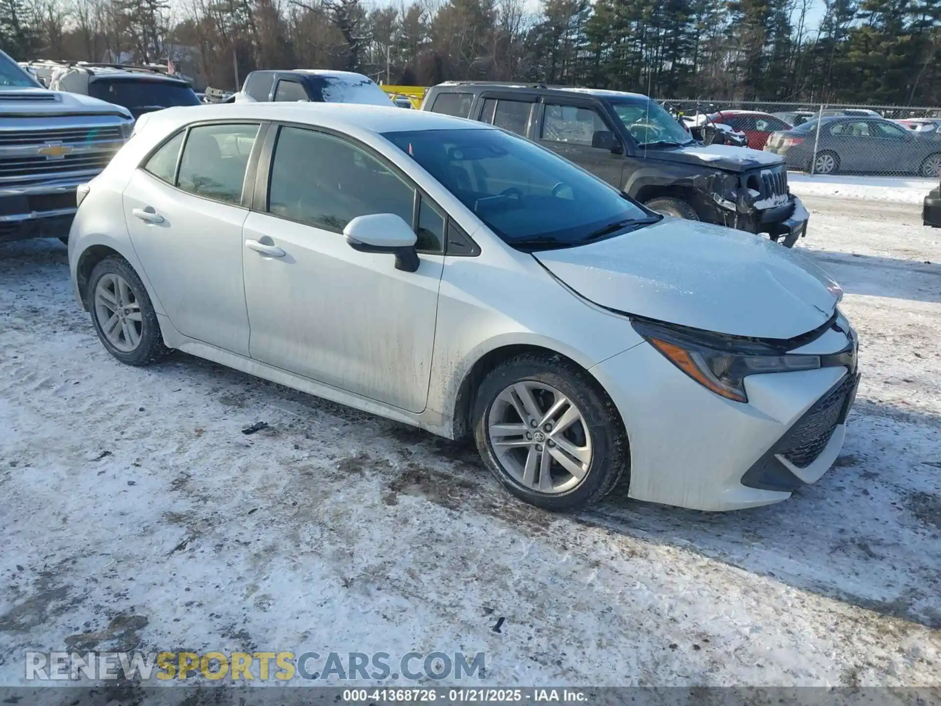 1 Фотография поврежденного автомобиля JTND4MBE8M3125267 TOYOTA COROLLA 2021