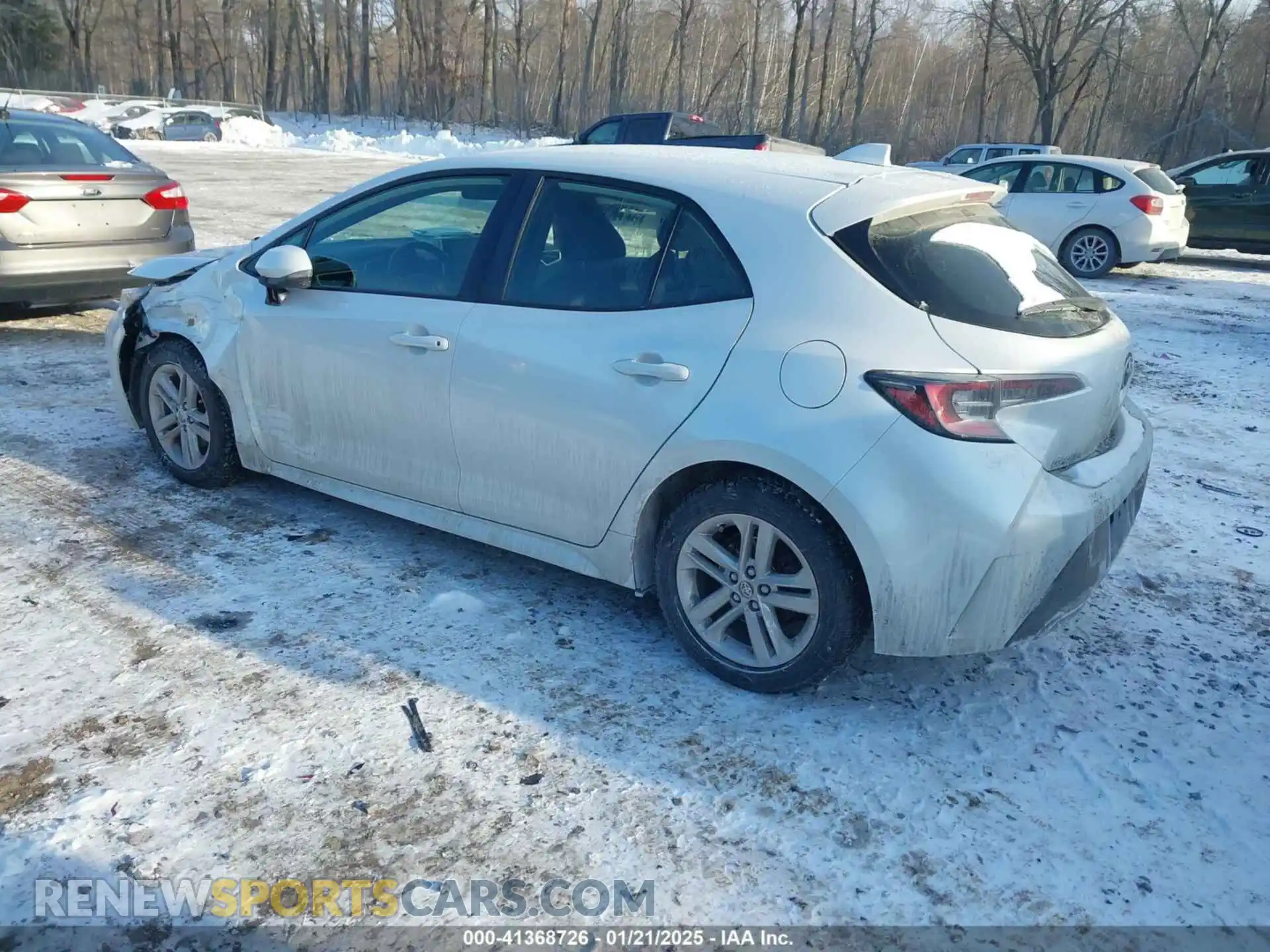 3 Фотография поврежденного автомобиля JTND4MBE8M3125267 TOYOTA COROLLA 2021