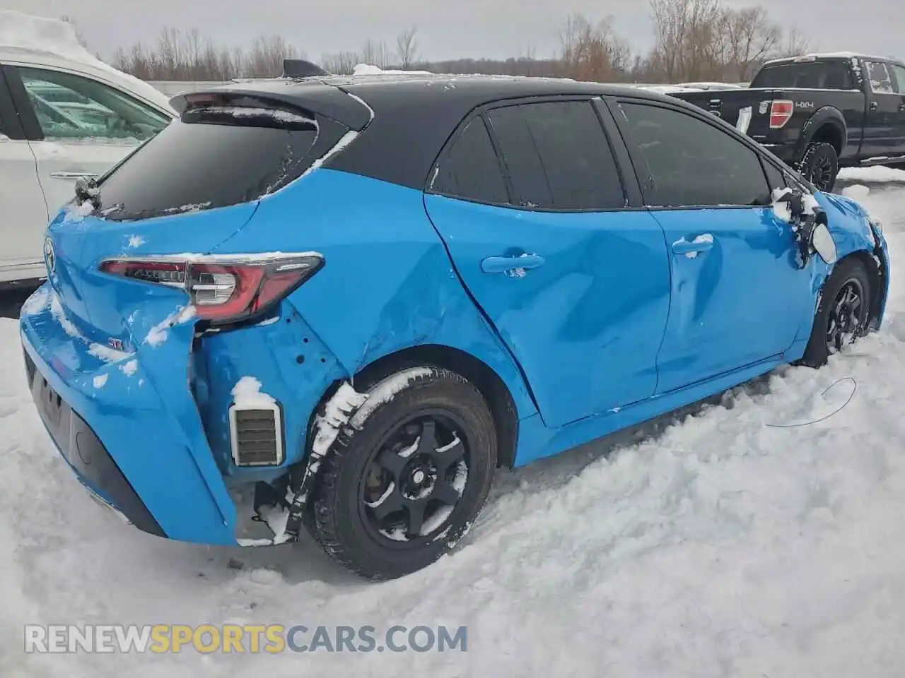 3 Photograph of a damaged car JTND4MBE8M3131358 TOYOTA COROLLA 2021