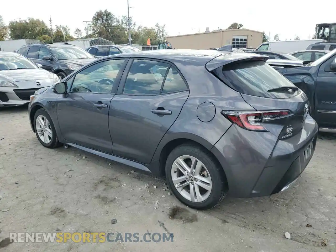 2 Photograph of a damaged car JTND4MBE8M3132669 TOYOTA COROLLA 2021