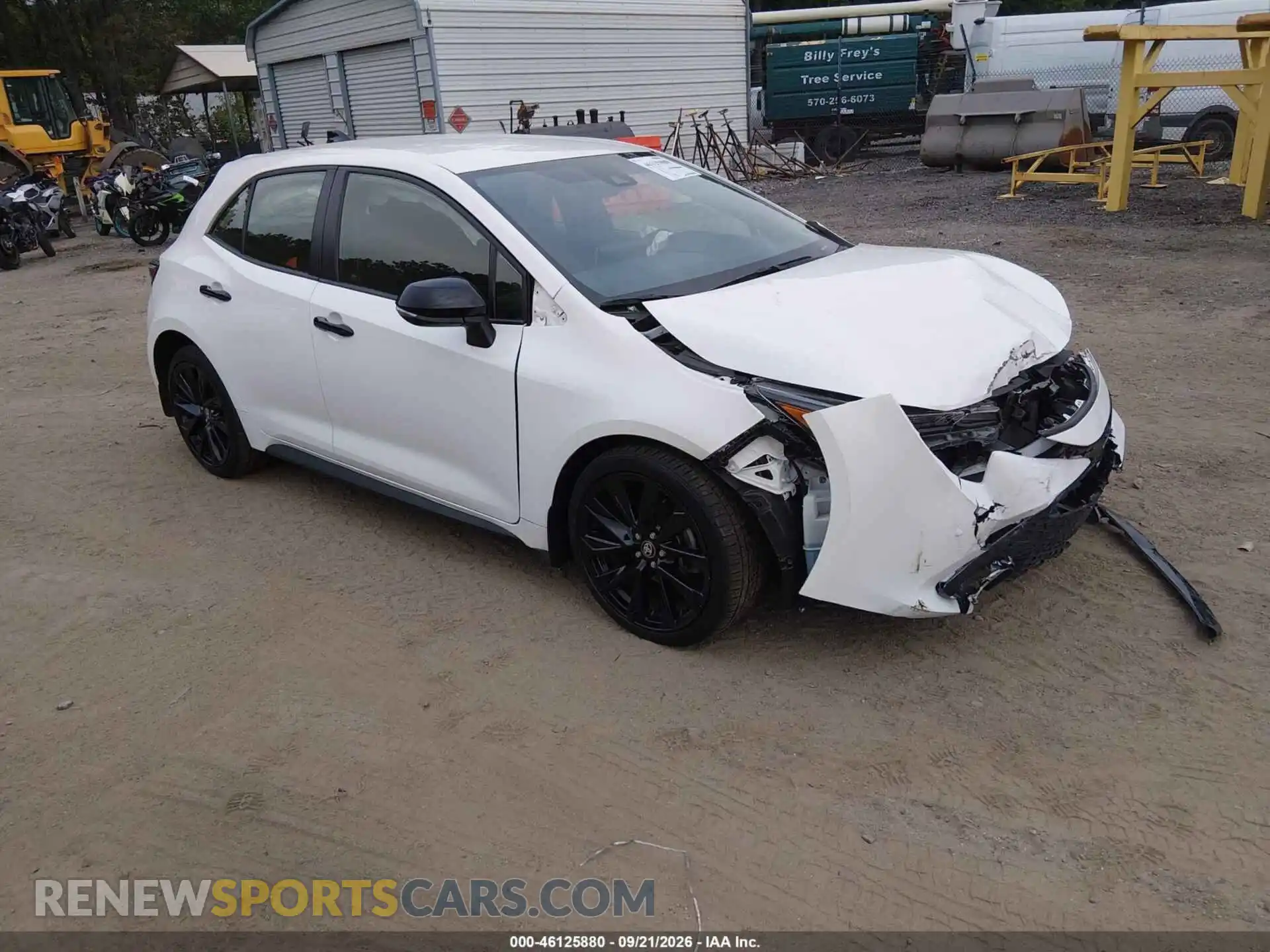 1 Photograph of a damaged car JTND4MBE8M3133871 TOYOTA COROLLA 2021