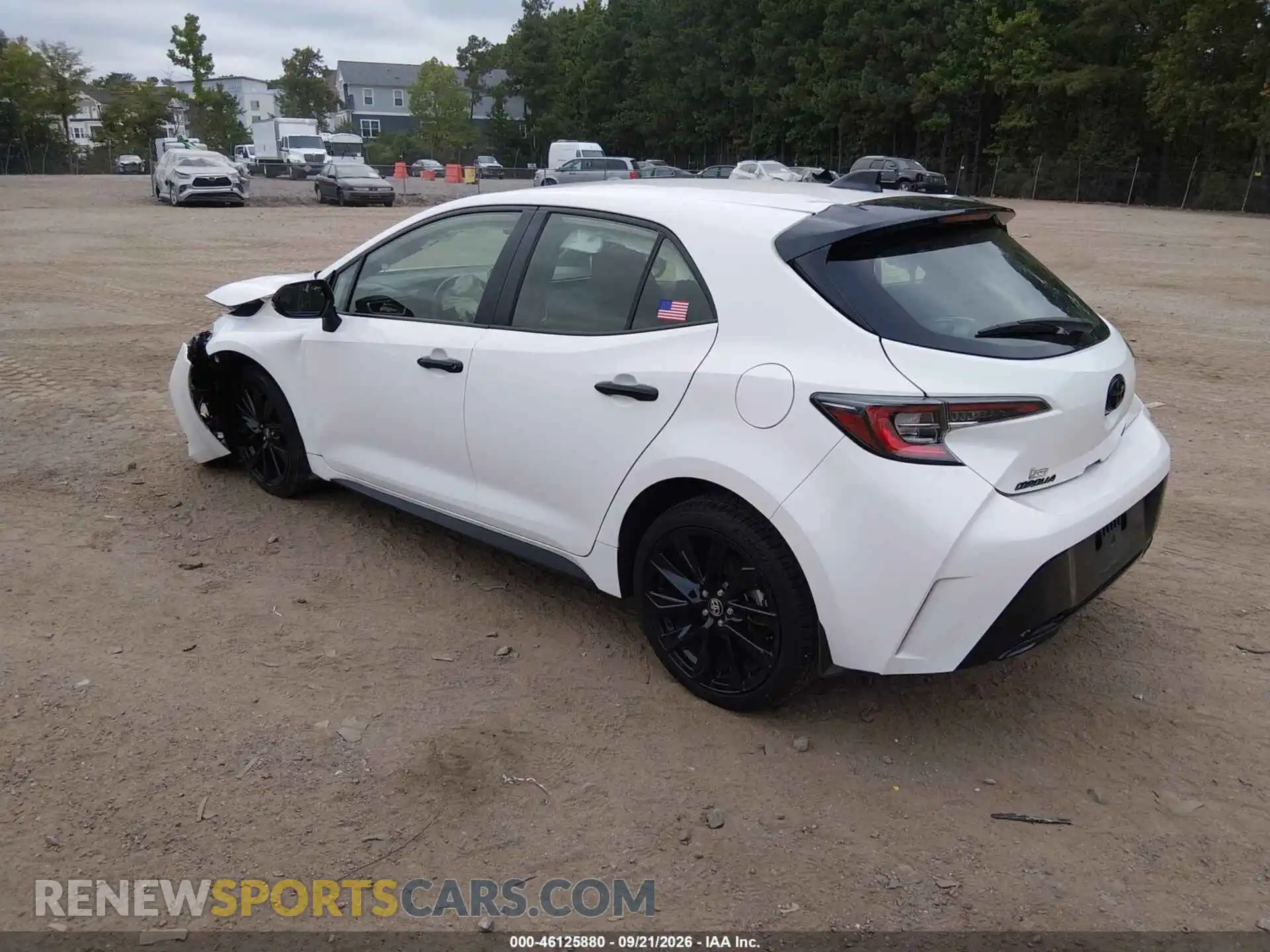 3 Photograph of a damaged car JTND4MBE8M3133871 TOYOTA COROLLA 2021