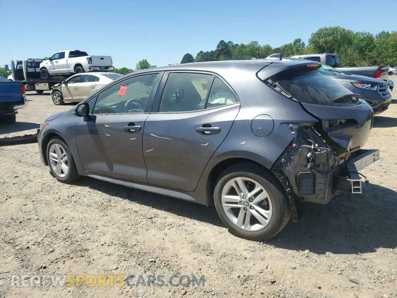 2 Photograph of a damaged car JTND4MBE8M3138245 TOYOTA COROLLA 2021