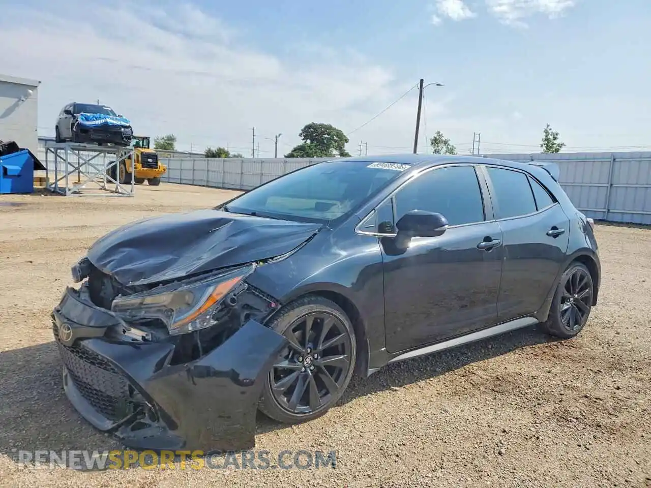 1 fotografías del automóvil dañado JTND4MBE9M3142417 TOYOTA COROLLA 2021