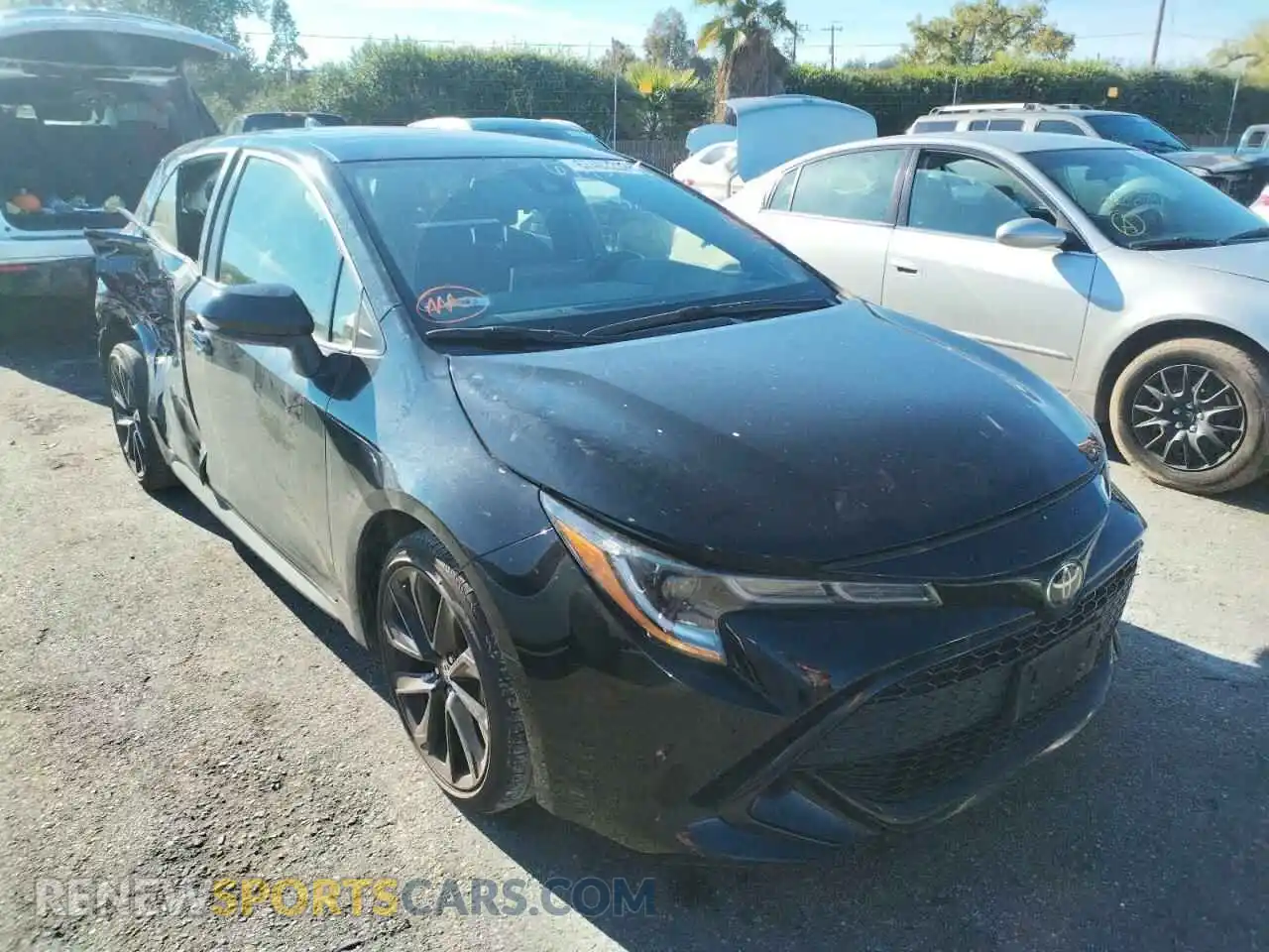 1 Photograph of a damaged car JTND4MBEXM3116232 TOYOTA COROLLA 2021