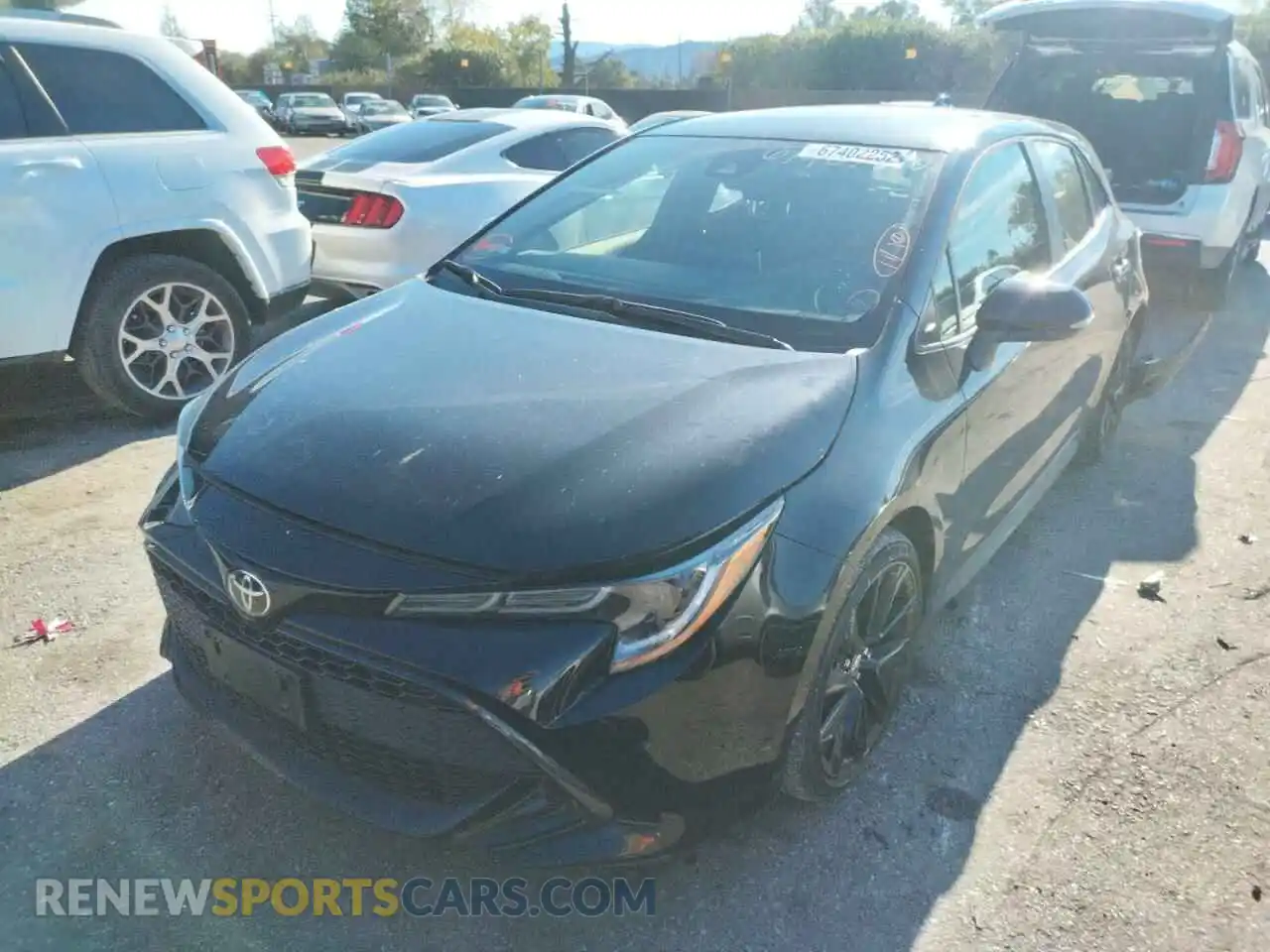 2 Photograph of a damaged car JTND4MBEXM3116232 TOYOTA COROLLA 2021