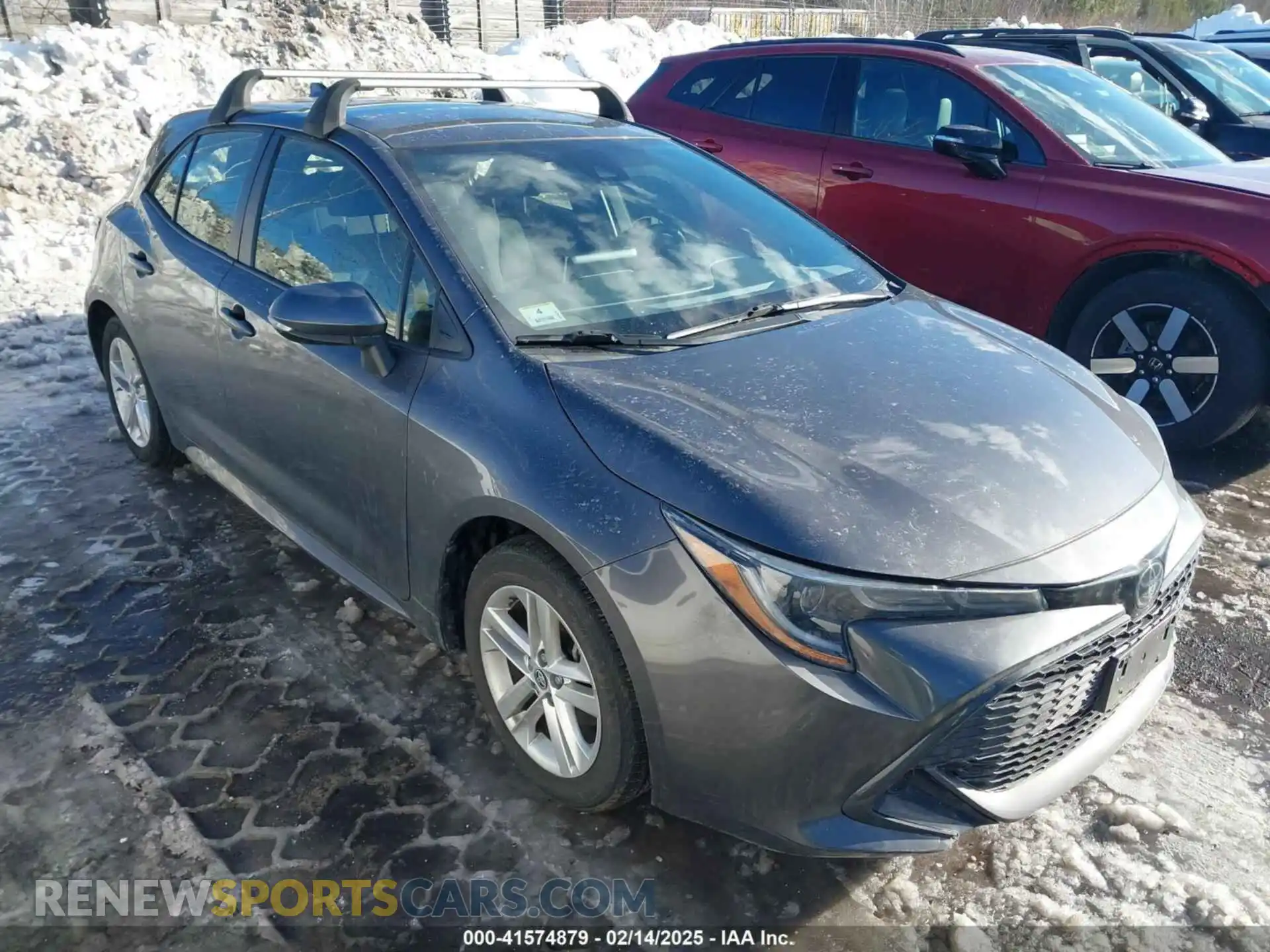 1 Photograph of a damaged car JTND4MBEXM3125304 TOYOTA COROLLA 2021