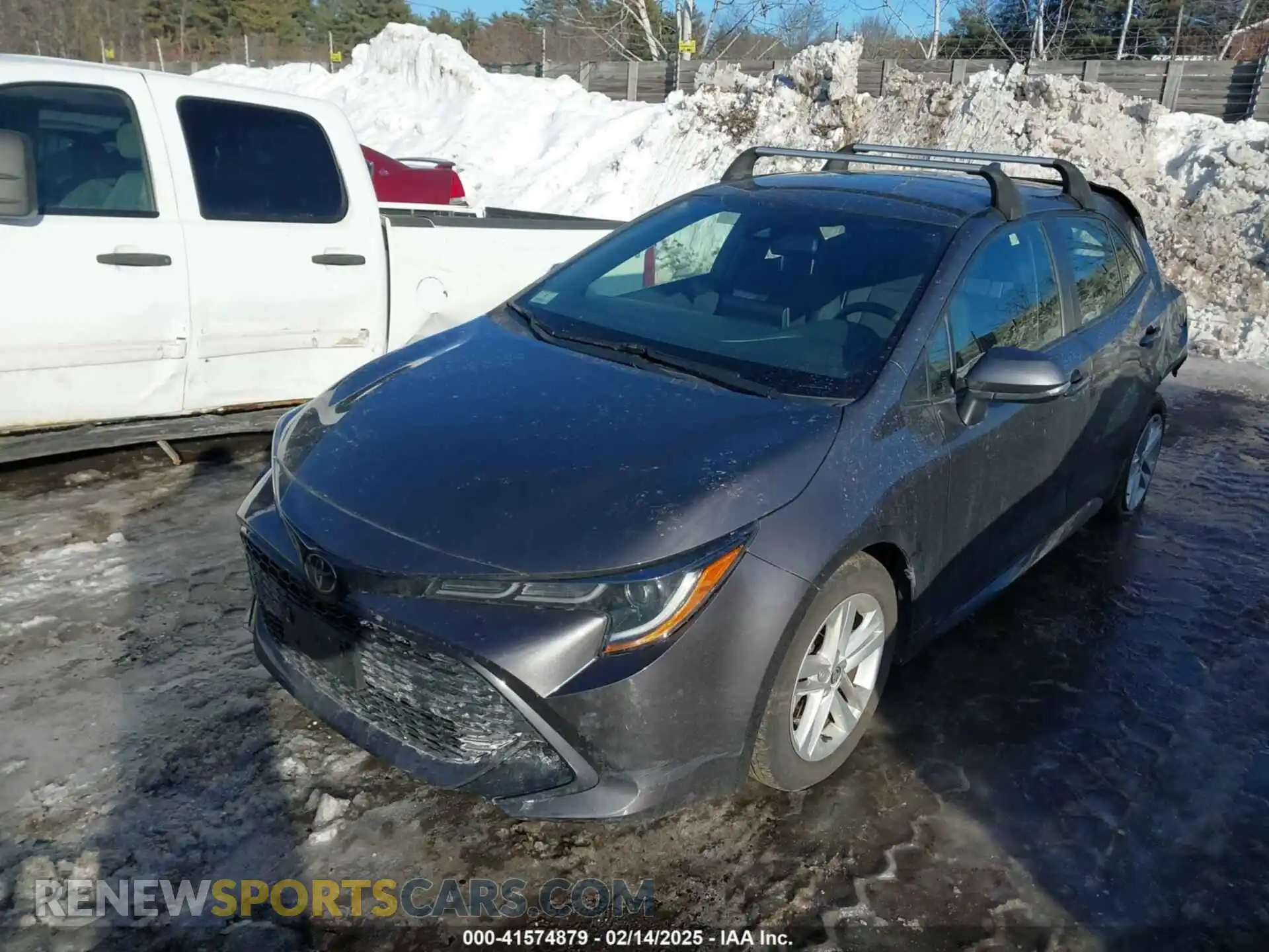 2 Photograph of a damaged car JTND4MBEXM3125304 TOYOTA COROLLA 2021