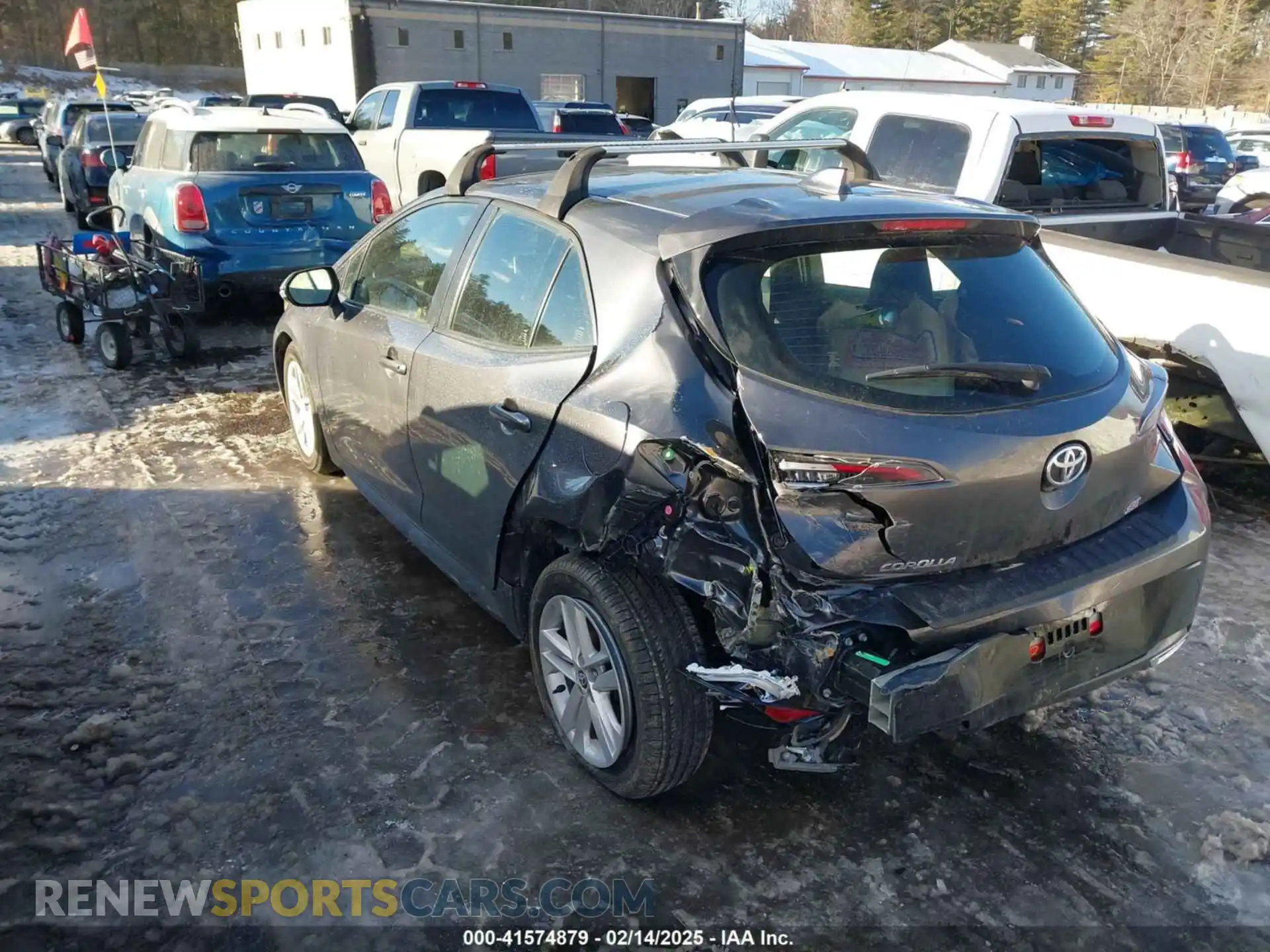 3 Photograph of a damaged car JTND4MBEXM3125304 TOYOTA COROLLA 2021