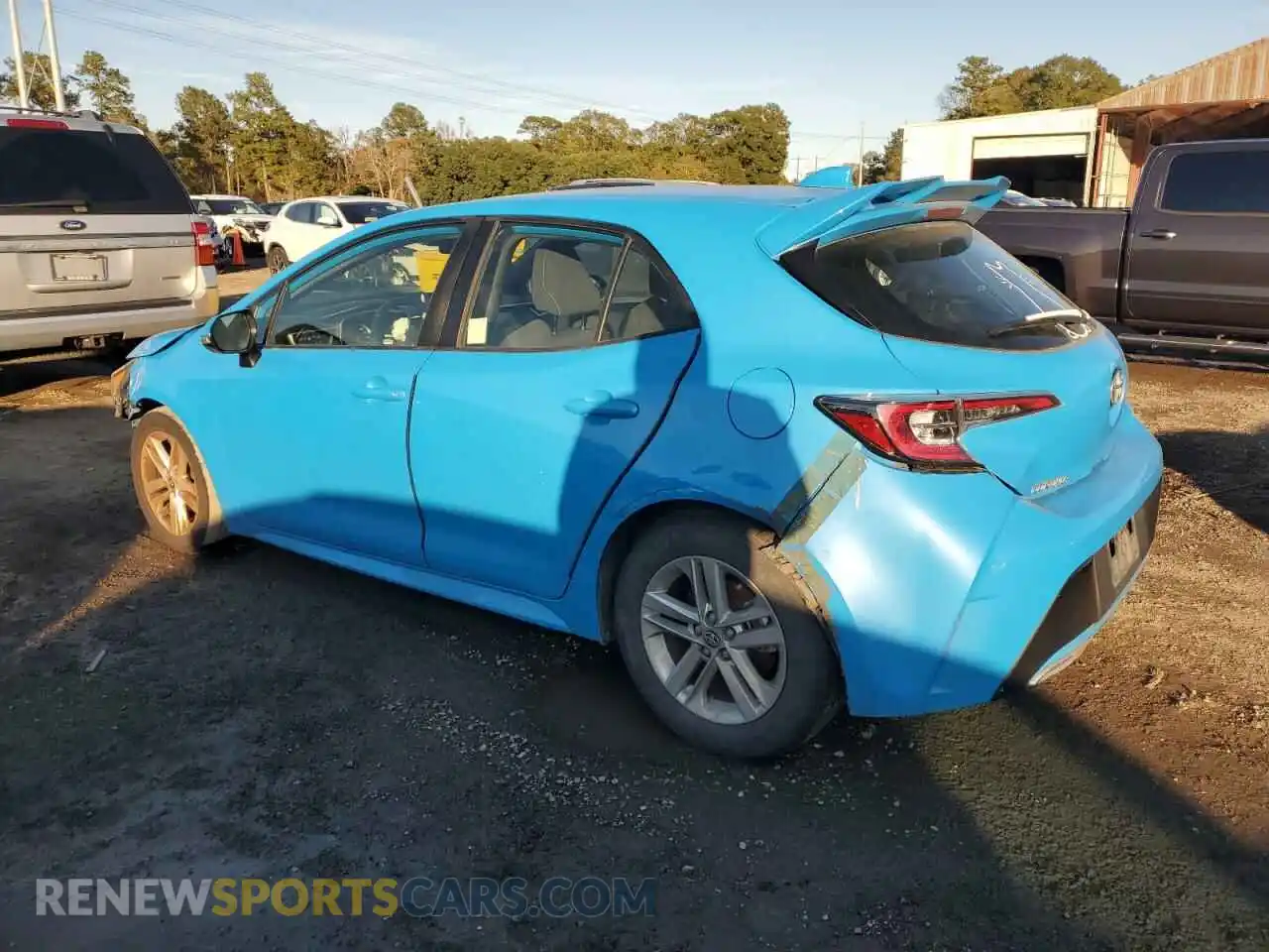 2 Photograph of a damaged car JTND4MBEXM3127232 TOYOTA COROLLA 2021