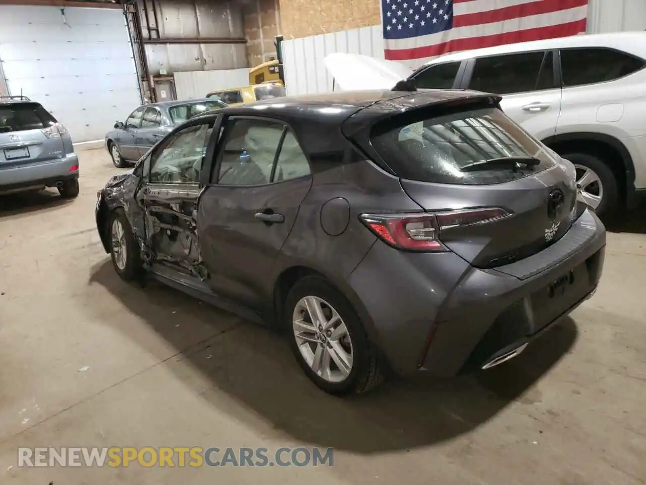2 Photograph of a damaged car JTND4MBEXM3129501 TOYOTA COROLLA 2021