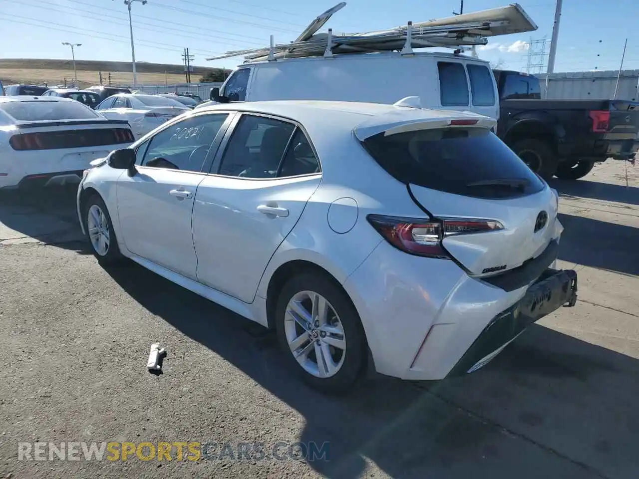 3 Photograph of a damaged car JTND4MBEXM3135007 TOYOTA COROLLA 2021