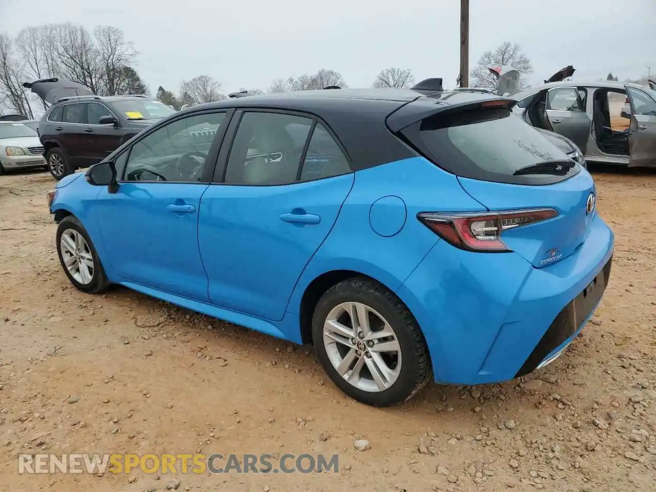 2 Photograph of a damaged car JTND4MBEXM3136738 TOYOTA COROLLA 2021