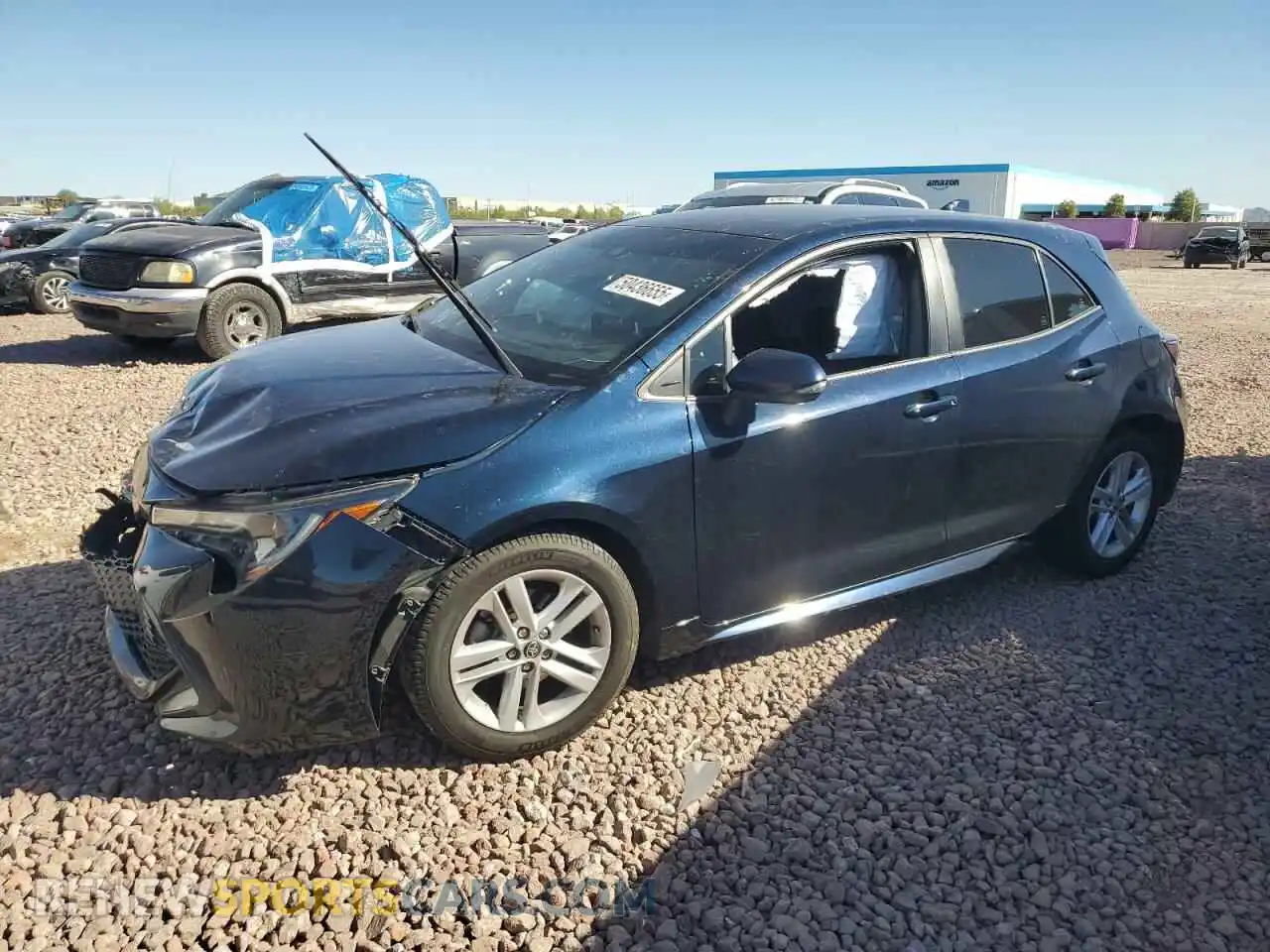 1 Photograph of a damaged car JTND4MBEXM3146752 TOYOTA COROLLA 2021