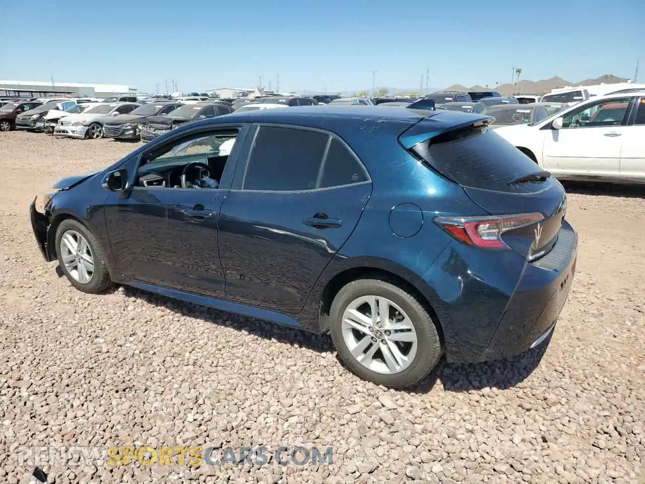 2 Photograph of a damaged car JTND4MBEXM3146752 TOYOTA COROLLA 2021