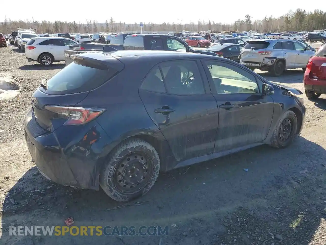 3 Photograph of a damaged car JTNK4MBE4M3118842 TOYOTA COROLLA 2021