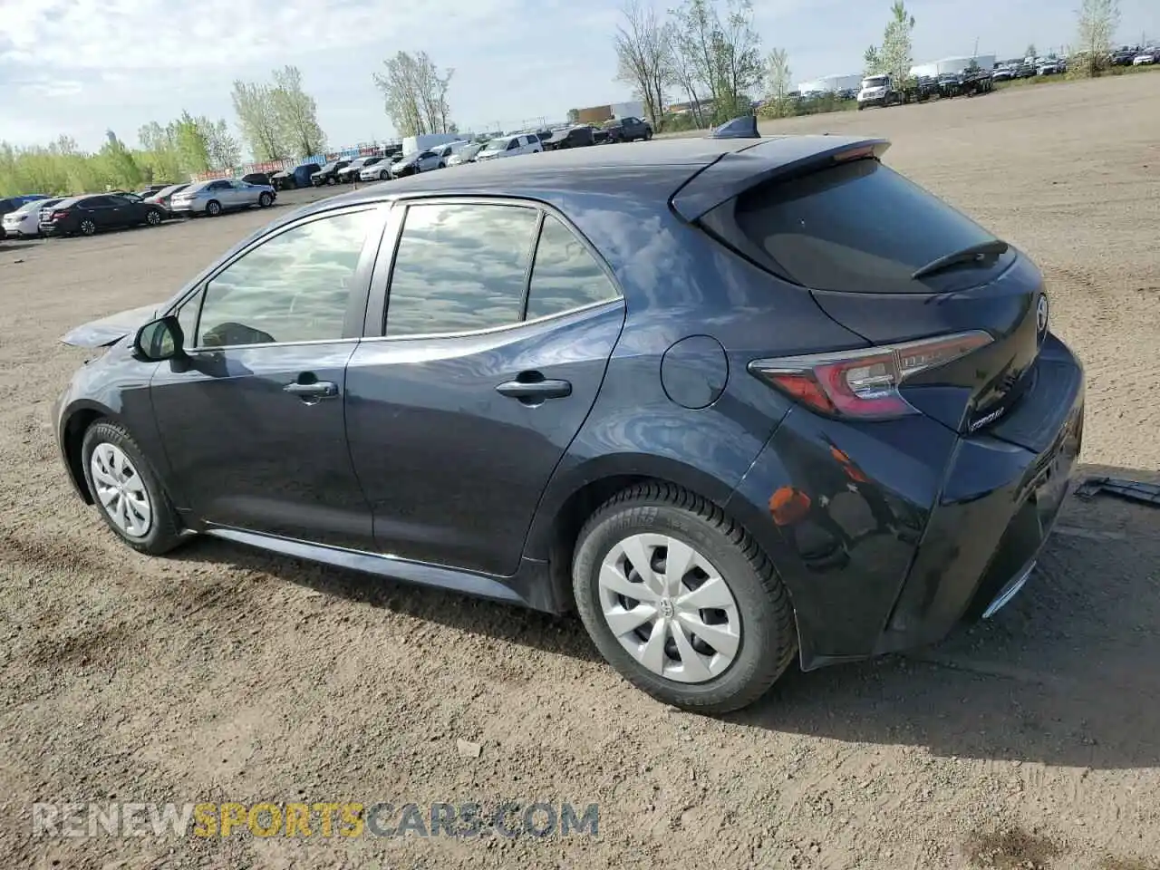 2 Photograph of a damaged car JTNK4MBE9M3135054 TOYOTA COROLLA 2021