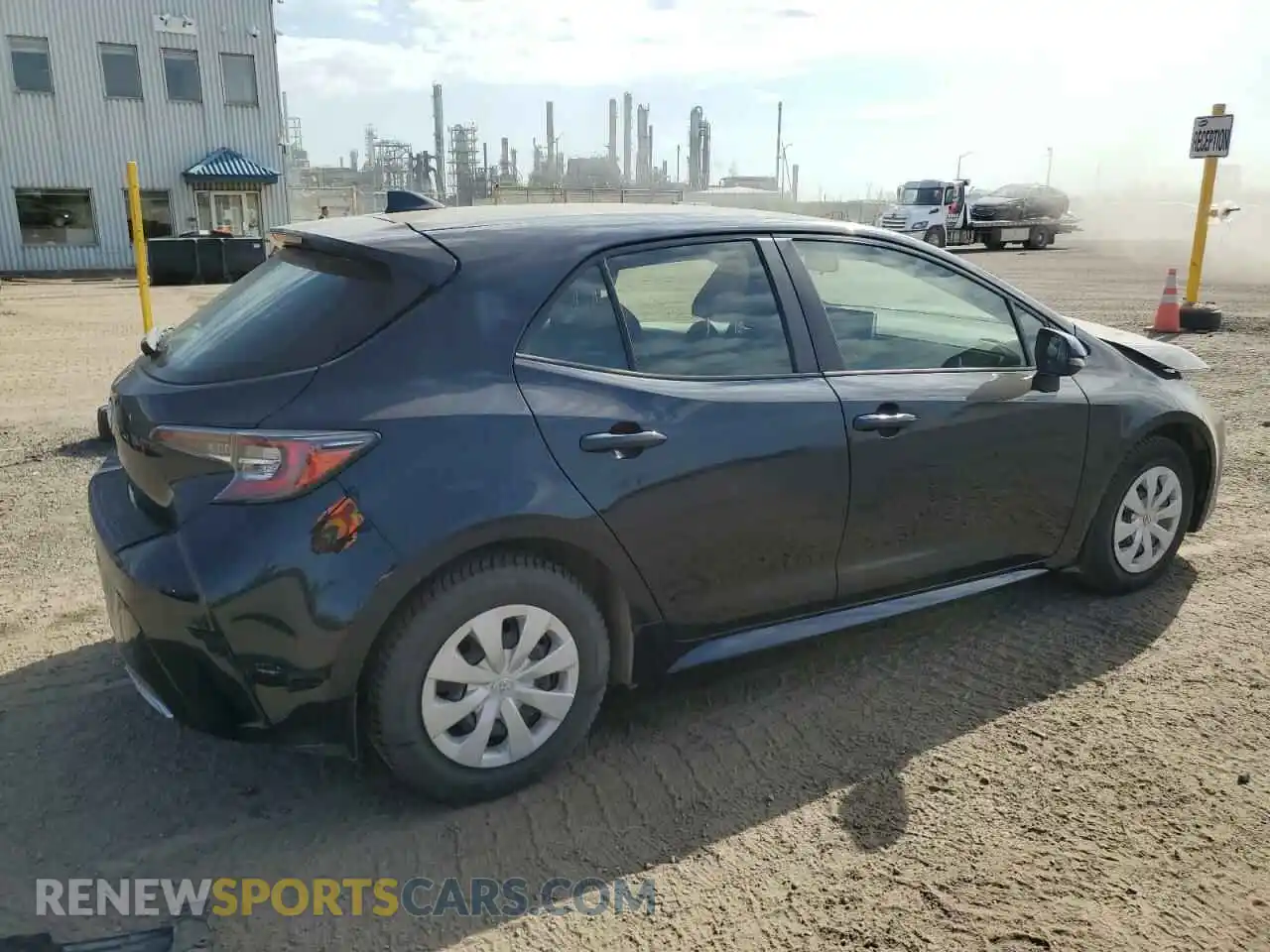 3 Photograph of a damaged car JTNK4MBE9M3135054 TOYOTA COROLLA 2021