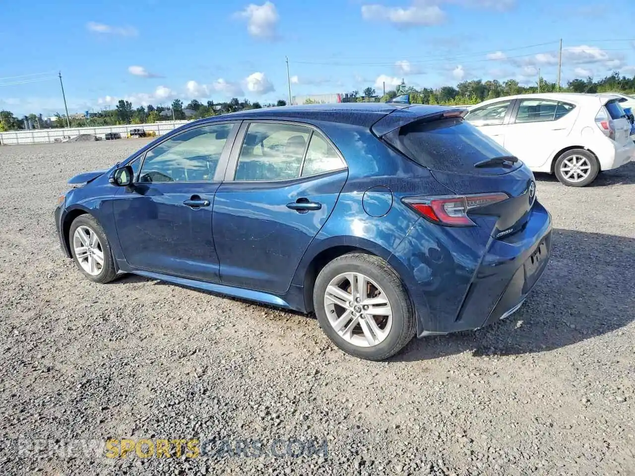 2 Photograph of a damaged car JTNK4MBEXM3138321 TOYOTA COROLLA 2021