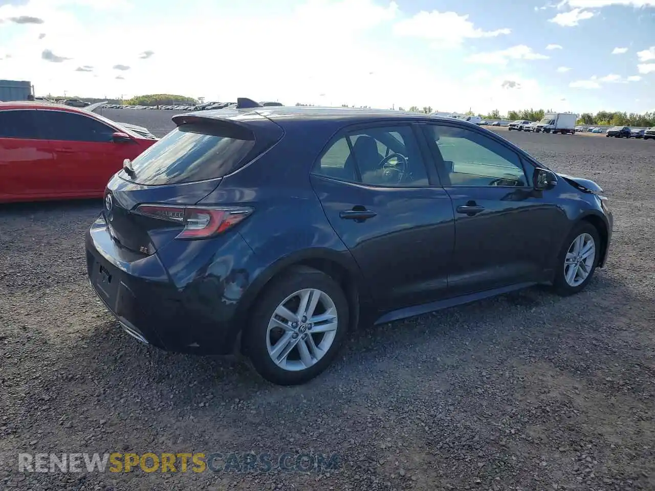 3 Photograph of a damaged car JTNK4MBEXM3138321 TOYOTA COROLLA 2021