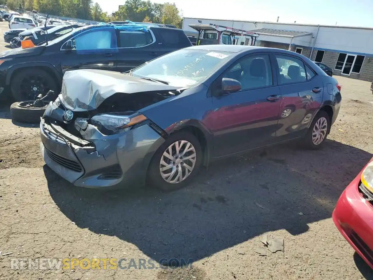 1 Photograph of a damaged car 2T1BURHE3HC875267 TOYOTA COROLLA 2022