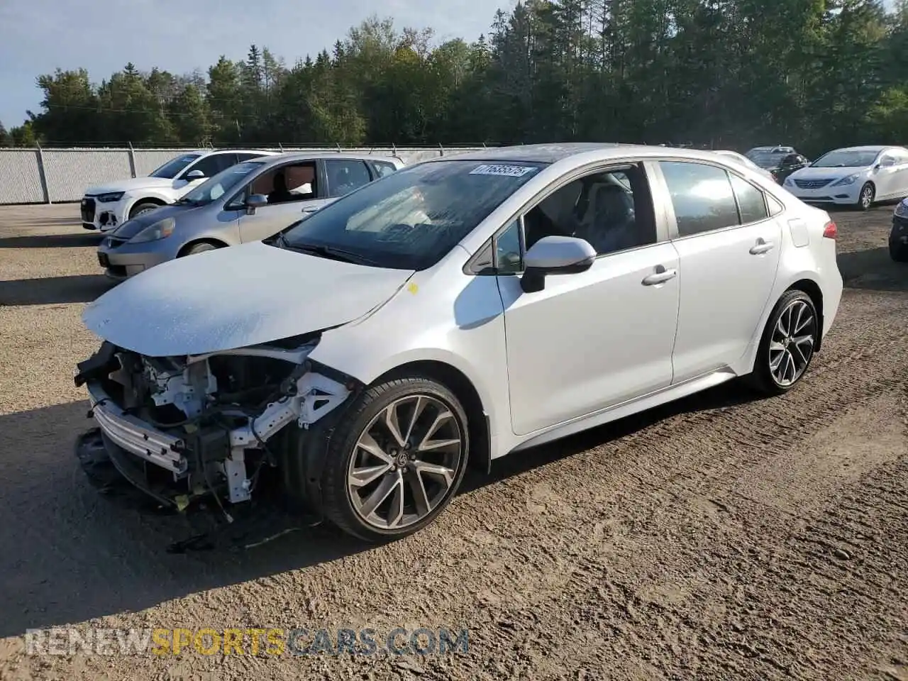 1 fotografías del automóvil dañado 5YFB4MBE5NP101853 TOYOTA COROLLA 2022