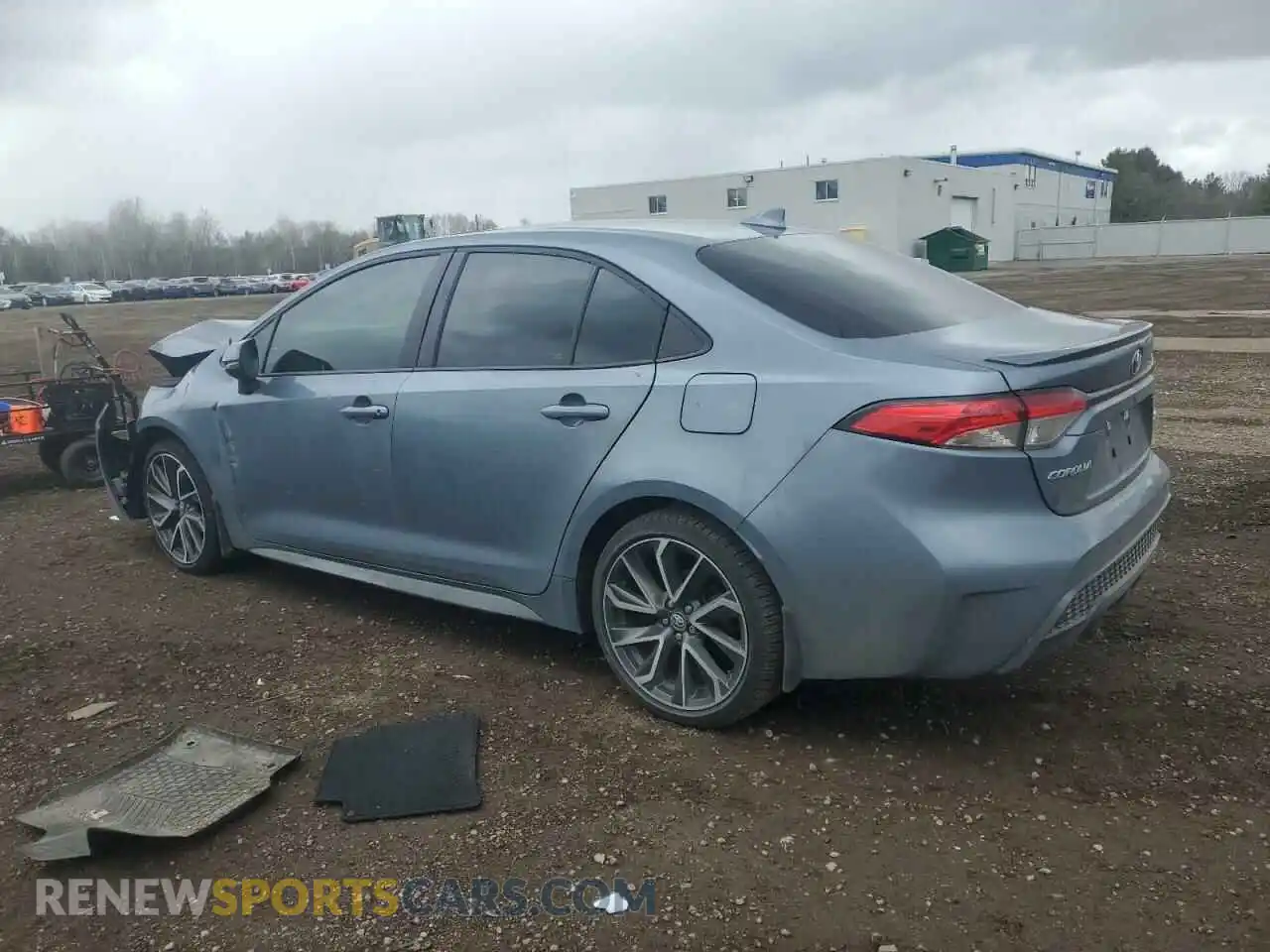 2 Photograph of a damaged car 5YFB4MBE6NP127555 TOYOTA COROLLA 2022