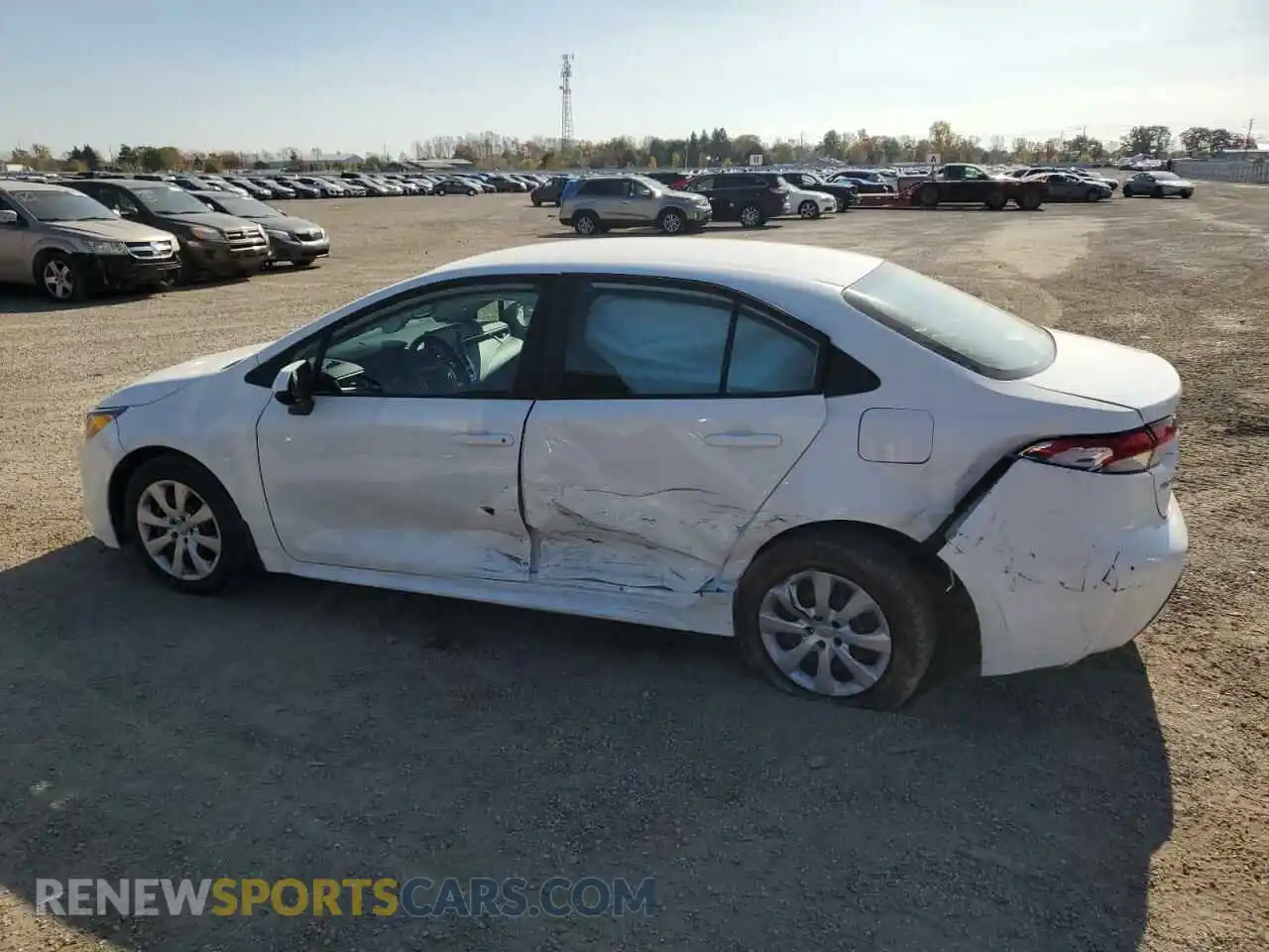 2 Photograph of a damaged car 5YFBPMBE2NP355088 TOYOTA COROLLA 2022