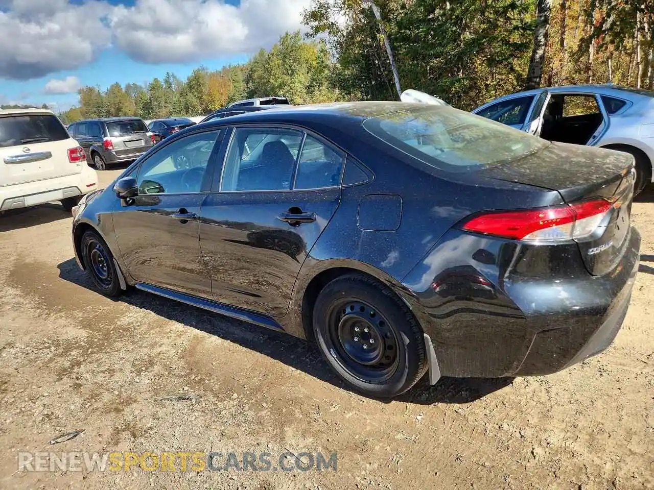2 Photograph of a damaged car 5YFBPMBE4NP349664 TOYOTA COROLLA 2022