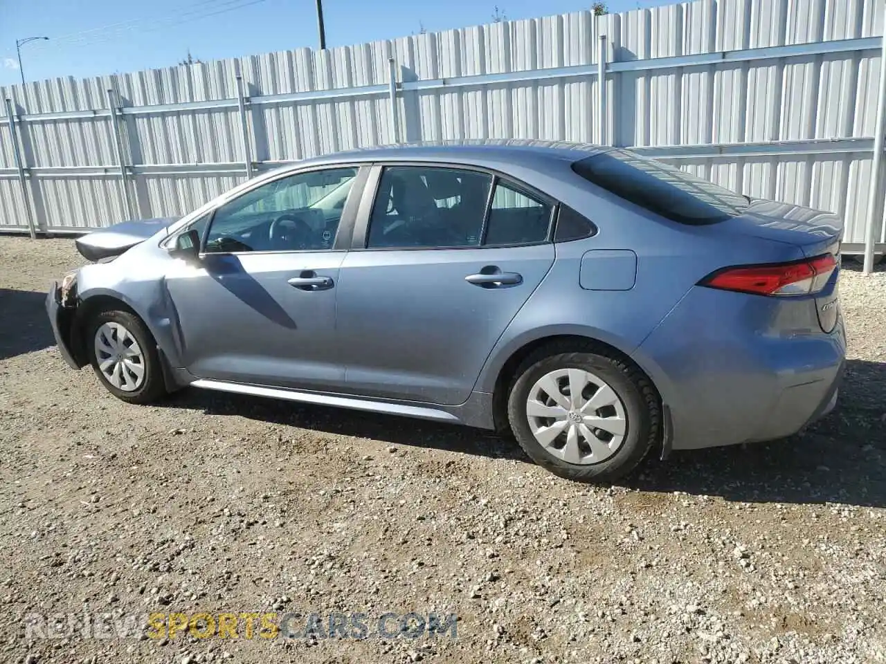 2 Photograph of a damaged car 5YFBPMBE7NP367382 TOYOTA COROLLA 2022