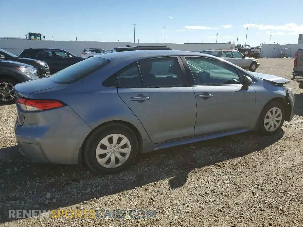 3 Photograph of a damaged car 5YFBPMBE7NP367382 TOYOTA COROLLA 2022