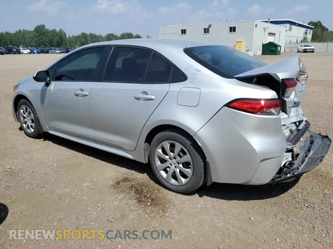 2 Photograph of a damaged car 5YFBPMBEXNP322016 TOYOTA COROLLA 2022